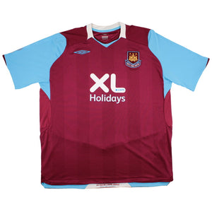 West Ham United 2008-09 Home Shirt (XXL) (Excellent)_0