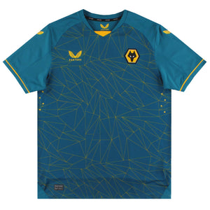 Wolves 2022-23 Pro Away Shirt (Sponsorless) (XXL) (Mint)_0