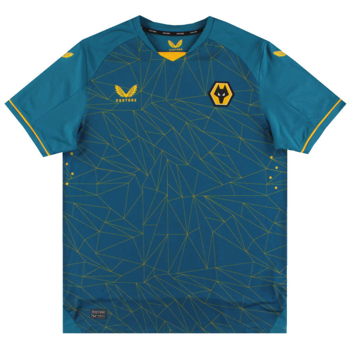 Wolves 2022-23 Pro Away Shirt (Sponsorless) (XXL) (Mint)