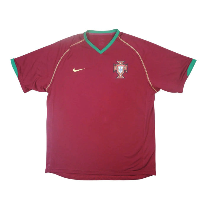 Portugal 2006-08 Home Shirt (XL) (Excellent)