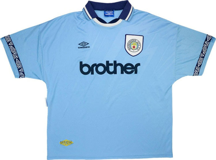 Manchester City 1993-94 Home Shirt (M) (Excellent)