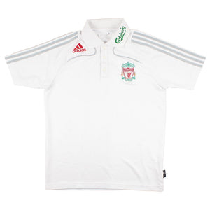 Liverpool 2008-09 Adidas Polo Shirt (M) (Excellent)_0