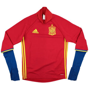 Spain 2015-16 Adidas Long Sleeve Training Top (XS) (Very Good)_0