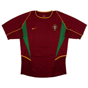 Portugal 2002-04 Home Shirt (M) Figo #7 (Excellent)_1