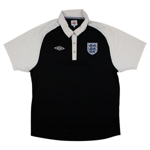 England 2010-11 Umbro Polo Shirt (XL) (Very Good)_0