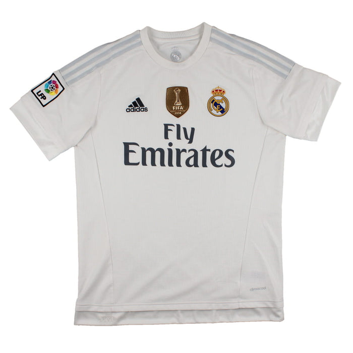 Real Madrid 2015-16 Home Shirt (With Patches) (M) (Excellent)