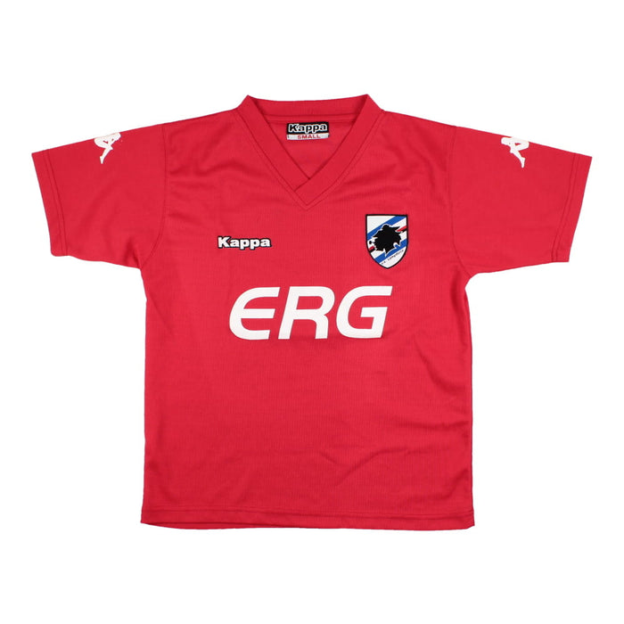 Sampdoria 2014-15 Kappa Torneo Training Shirt (S) ((Excellent) S)