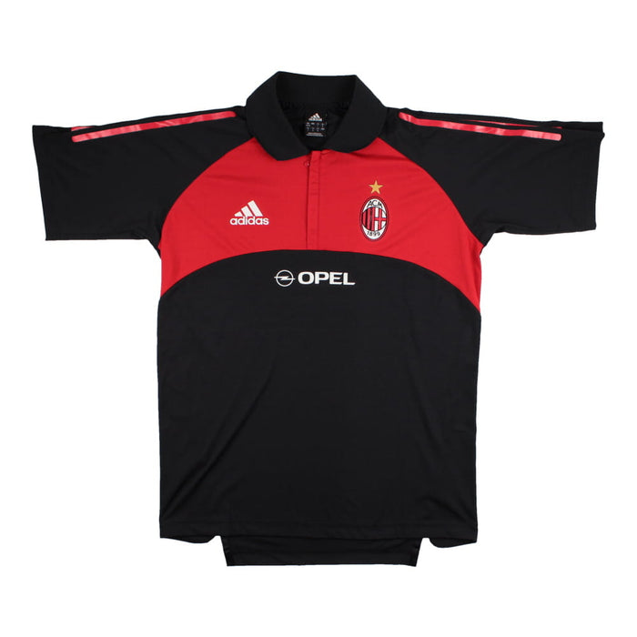 AC Milan 2005-06 Adidas Polo Shirt (S) (Fair)