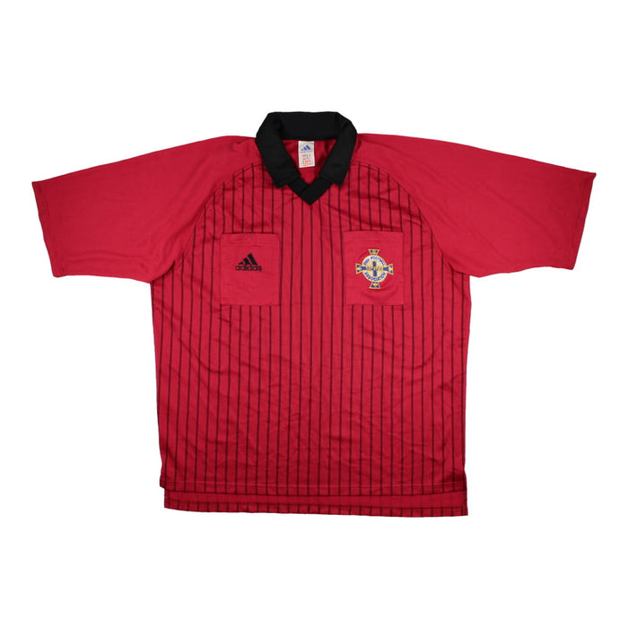 Northern Ireland 1998 Adidas Referee Shirt (XL) ((Very Good) XL)
