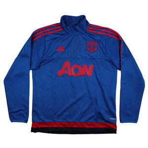 Manchester United 2015-16 Adidas Training Jacket (M) (Excellent)_0