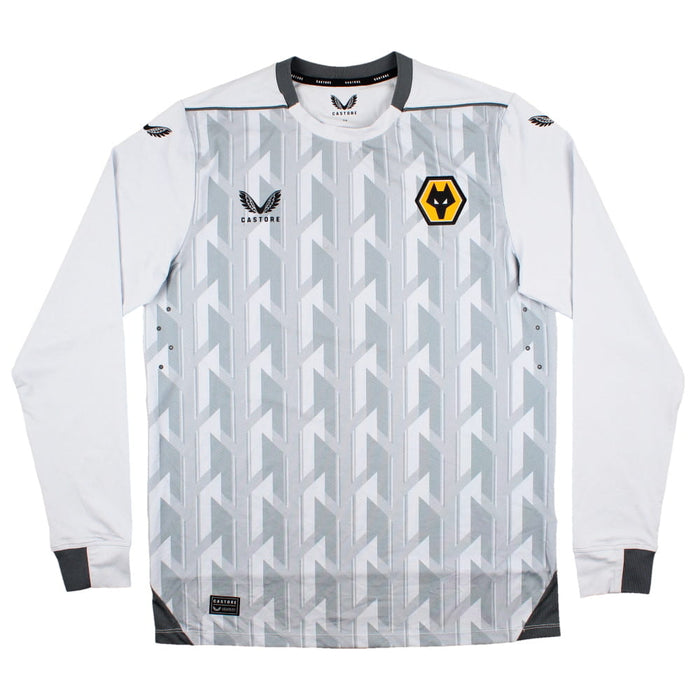 Wolves 2022-23 Pro Long Sleeve Third Shirt (Sponsorless) (XL) (Mint)