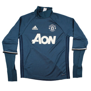 Manchester United 2016- 2017 Adidas Long Sleeve Training Top (M) (Excellent)_0