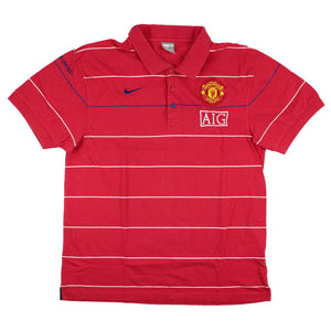 Manchester United 2008-09 Nike Polo Shirt (XL) (Good)_0