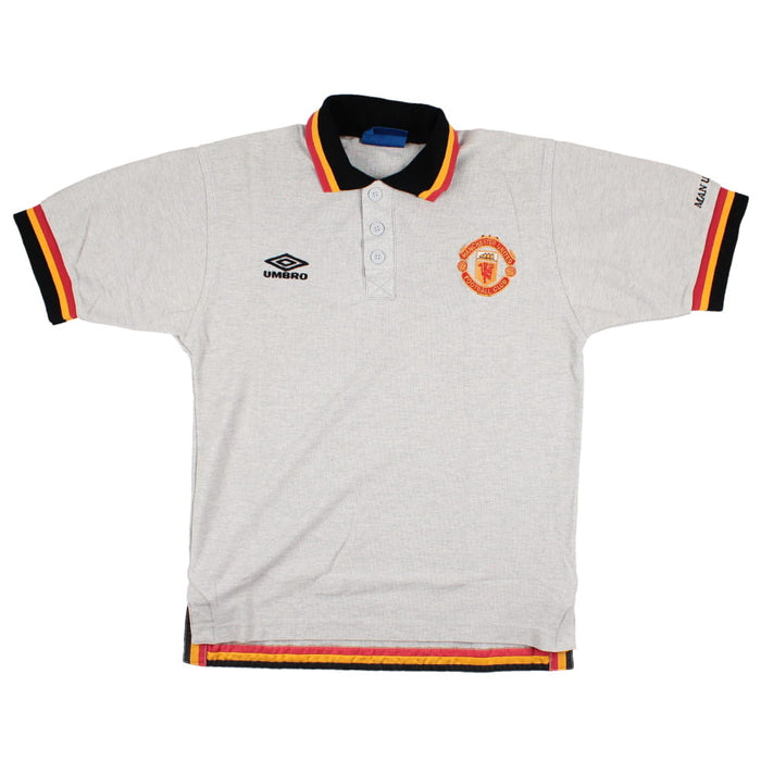 Manchester United 1996-98 Umbro Polo Shirt (XL Boys) (Excellent)