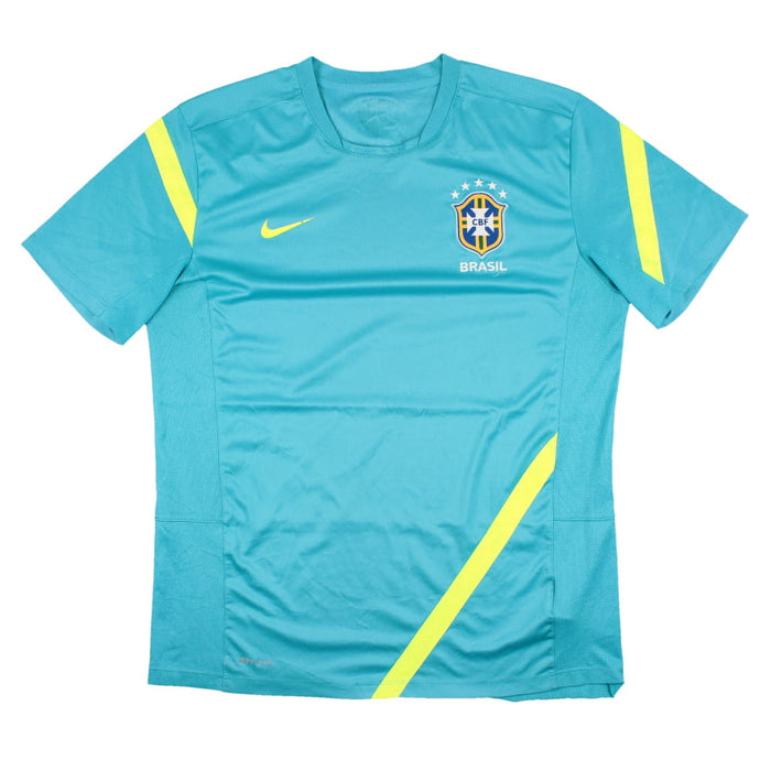 Brazil 2012-2013 Nike Training Shirt (L) (Good)