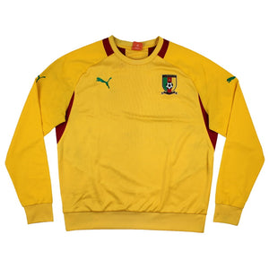 Cameroon 2012-14 Long Sleeve Puma Training Shirt (L) (Fair)_0