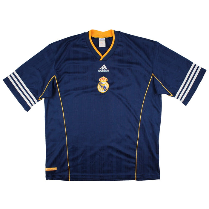 Real Madrid 1998-99 Adidas Training Shirt (L) (Excellent)