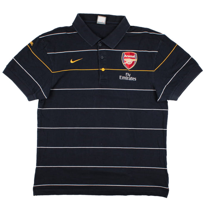 Arsenal 2008-09 Nike Polo Shirt (XL) (Very Good)
