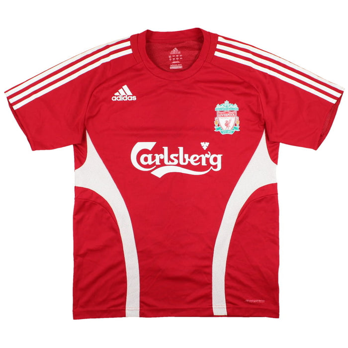 Liverpool 2009-10 Adidas Training Shirt (S) (Very Good)