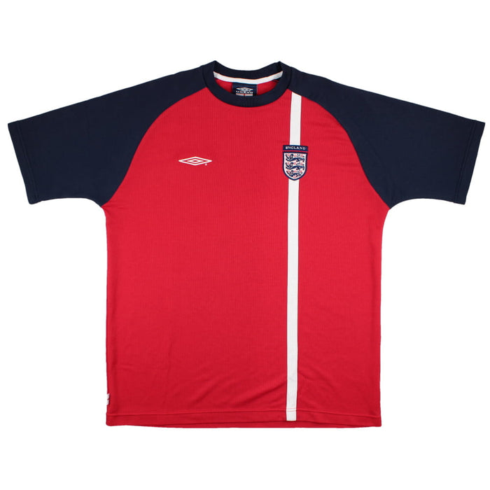 England 2001-03 Umbro Training Shirt (XL) (Excellent)