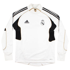 Real Madrid 2010-11 Adidas Long Sleeve Tracksuit Top (L) (Excellent)_0