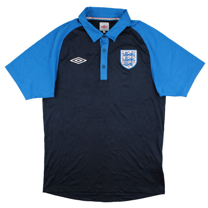 England 2010-11 Umbro Polo Shirt (L) (Excellent)