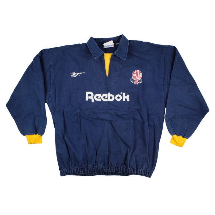 Bolton Wandereres 1993-95 Reebok Training Jacket (L) (Very Good)