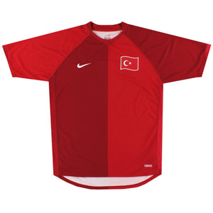 Turkey 2006-08 Home Shirt (2XL) (Good)_0