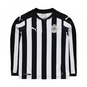 Newcastle United 2017-18 Long Sleeve Home Shirt (Sponserless) (L) (Hayden 14) (Very Good)_2