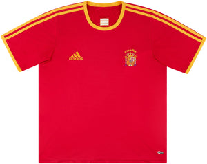 Spain 2006-07 Basic Home Shirt (L) (Very Good) (Reyes 10)_2