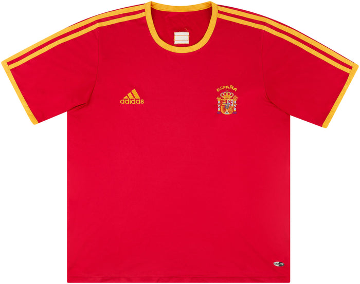 Spain 2006-07 Basic Home Shirt (L) (Very Good)