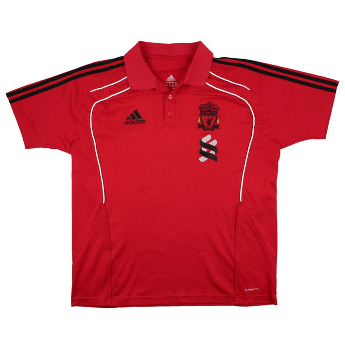 Liverpool 2010-2011 Adidas Polo Shirt (L) (Good)