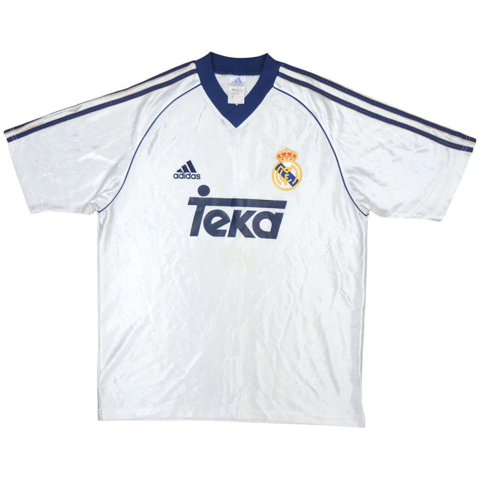 Real Madrid 1998-99 Basic Home Shirt (32-34) (Good)