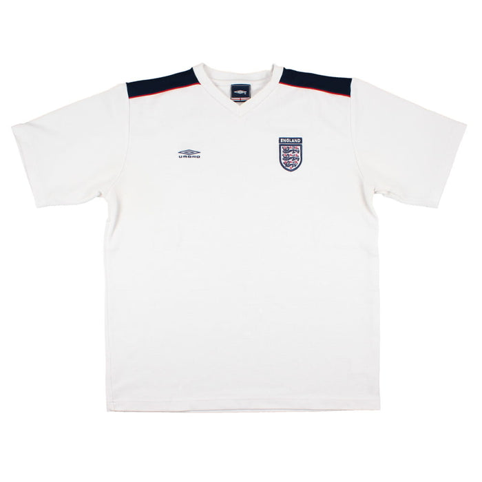 England 1999-2001 Umbro Training Shirt (L) (Excellent)