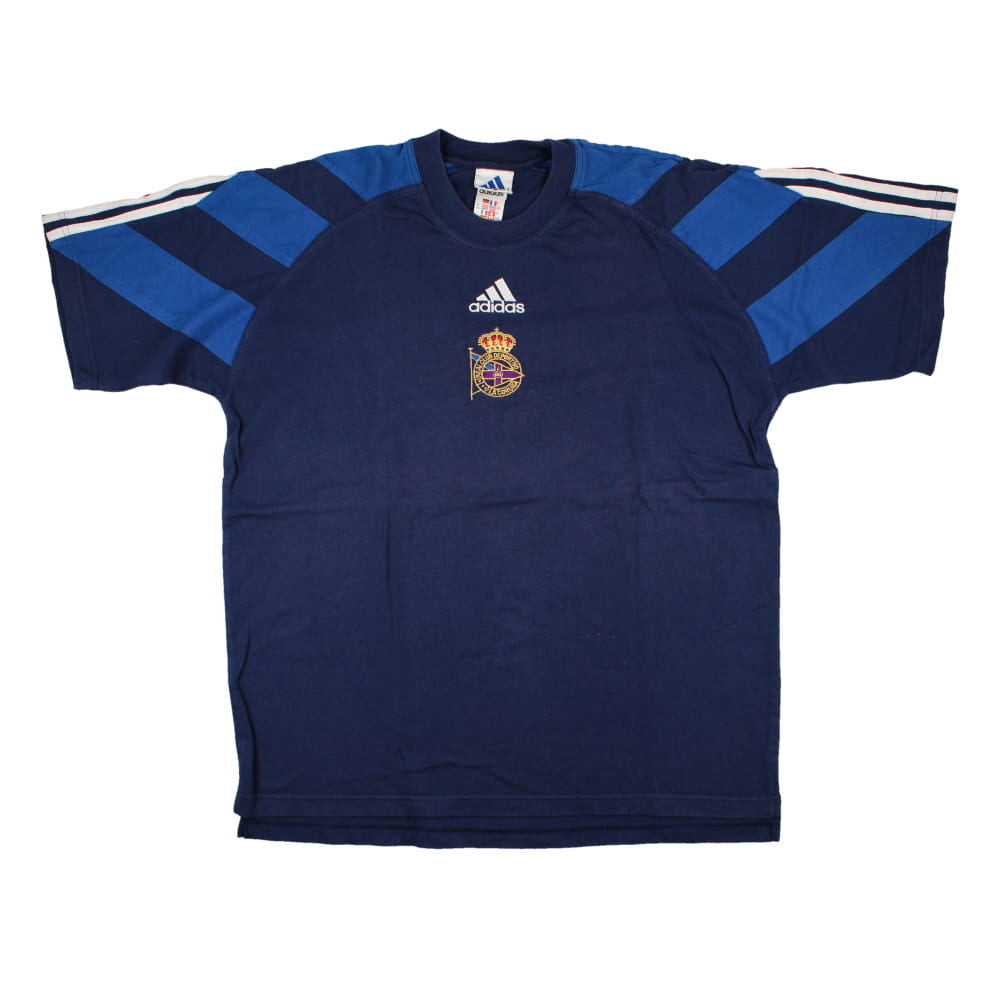 Deportivo La Coruna 1998-2000 Adidas Training Shirt (XL