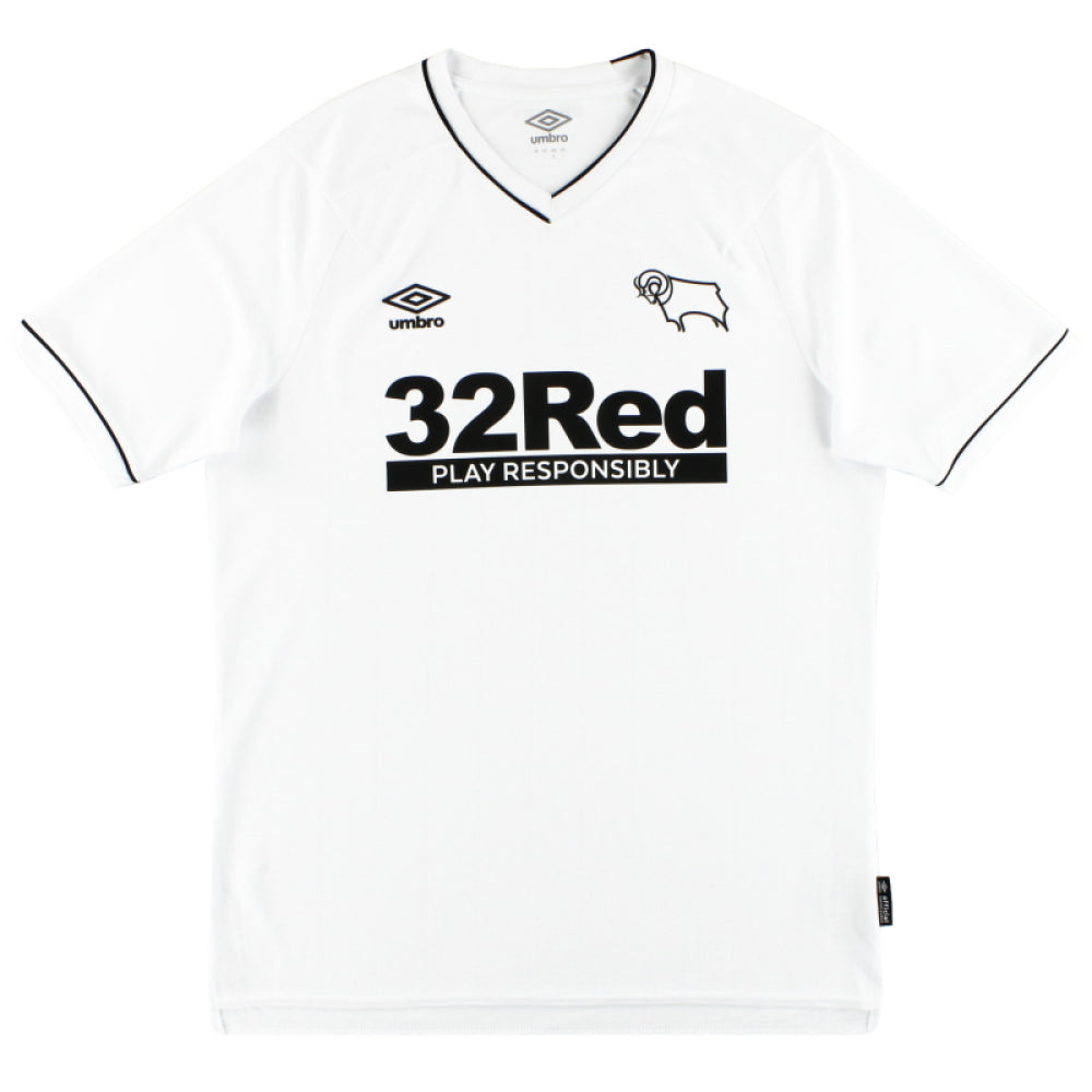Derby County 2020-21 Home Shirt (S) (Excellent)_0