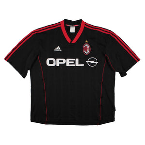 AC Milan 2000-01 Adidas Training Shirt (XL) (Gattuso 8) (Good)_2