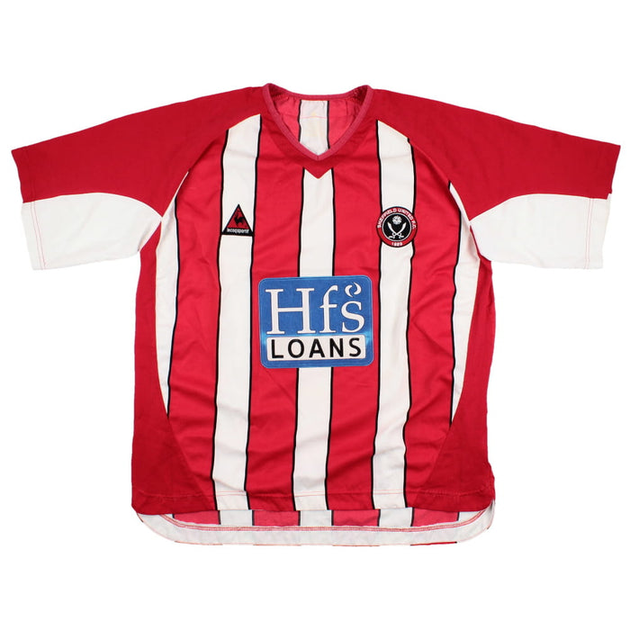 Sheffield United 2004-05 Home Shirt (2XL) (Good)