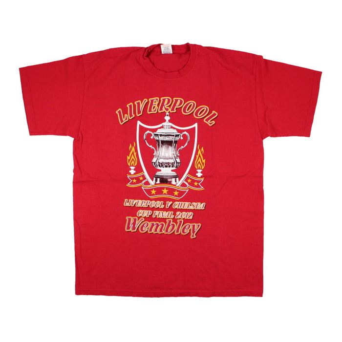 Liverpool 2012-13 League Cup T-Shirt (L) (Very Good)