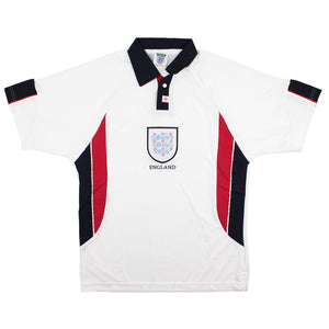 England 1997-99 Score Draw Home Shirt (M) (Very Good) (BECKHAM 7)_3