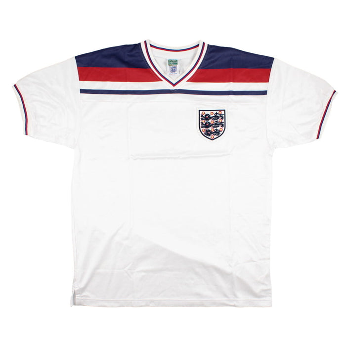 England 1980-82 Score Draw Replica Home Shirt (XL) (Excellent)