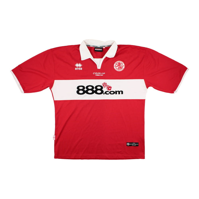 Middlesbrough 2004-05 Home Shirt With Cup Winners Embroidery (L) (Very Good)