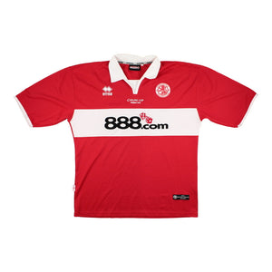 Middlesbrough 2004-05 Home Shirt With Cup Winners Embroidery (L) (Boateng 7) (Very Good)_2