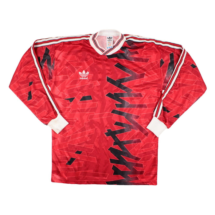 Adidas 1990-91 Template Training Long Sleeve Shirt (#3) (S) (Very Good)