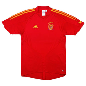 Spain 2004-06 Home Shirt (S) (Excellent)_0
