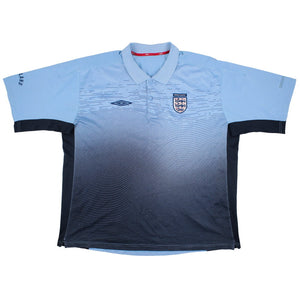 England 2000-01 Umbro Polo Shirt (2XL) (Fair)_0