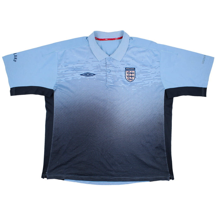 England 2000-01 Umbro Polo Shirt (2XL) (Fair)