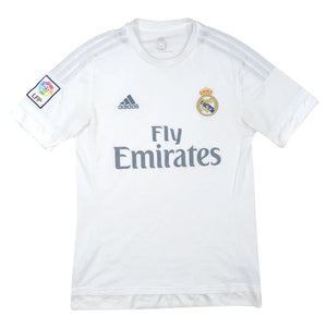 Real Madrid 2015-16 Home Shirt (M) (R. Carlos 3) (Good)_2