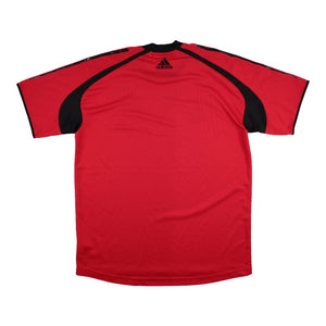 AC Milan 2004-05 Adidas Champions League Training Shirt (L) (Tomasson 15) (Very Good)_3