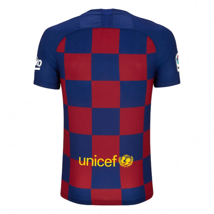 Barcelona 2019-20 Home Shirt ((Excellent) M) (Iniesta 8)